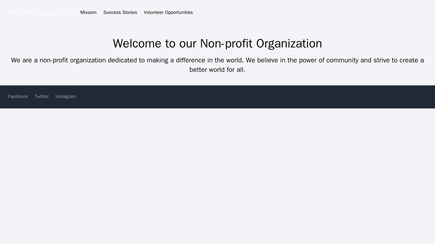 Non-profit Organization: A simple yet impactful design with a full-screen hero image, clear calls to action, and a donat Web Template 2172