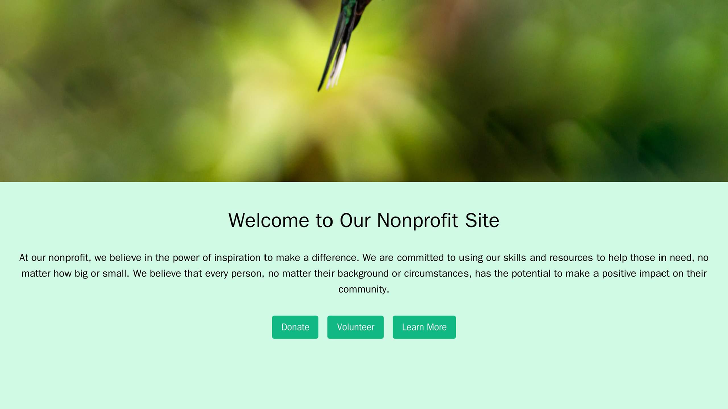 Nonprofit Site: Inspirational design with a full-width header image of people or animals making a difference, a clean an Web Template 3354