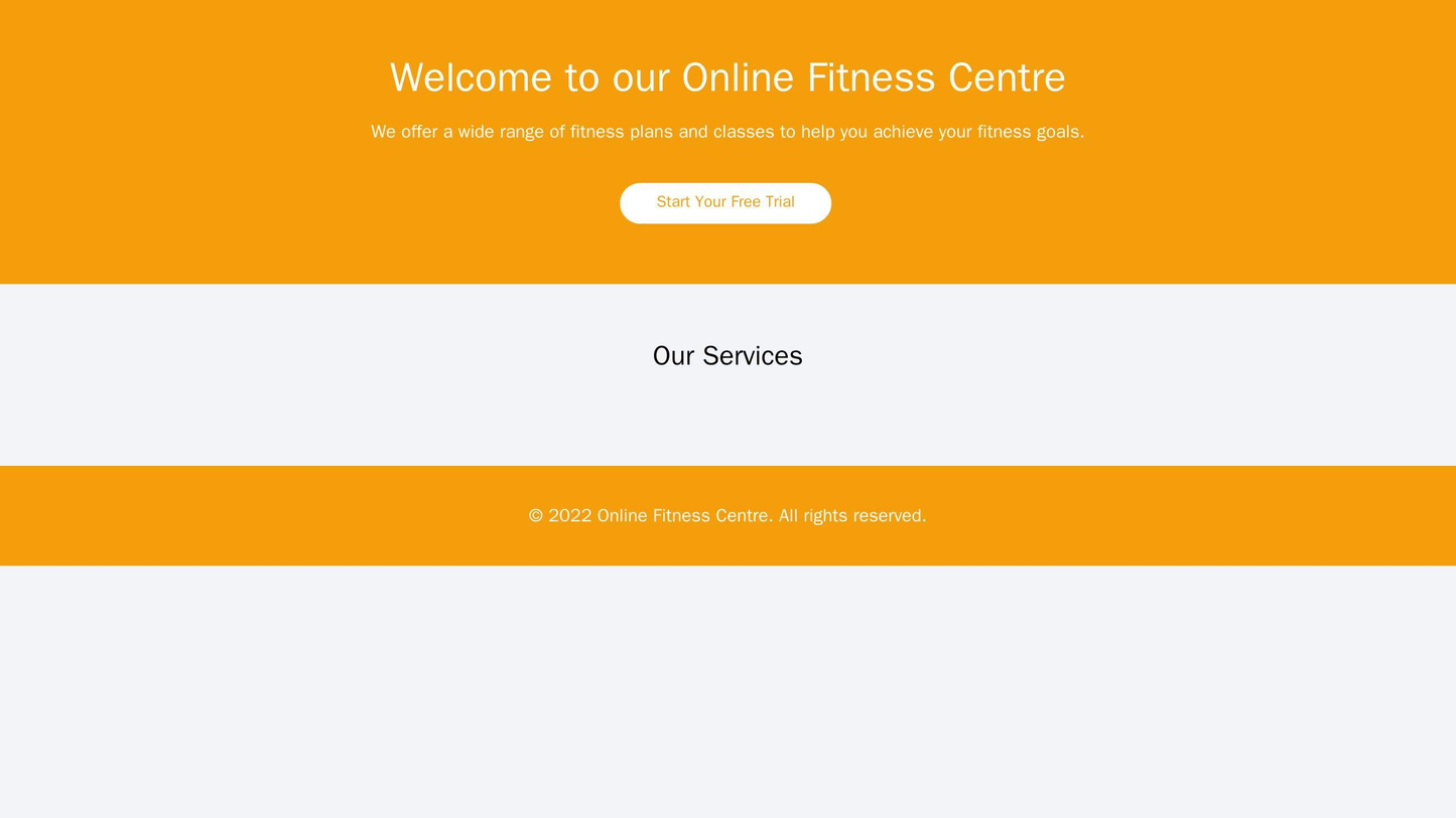 Online Fitness Centre: A dynamic and energetic design with fitness-related background images, a prominent call-to-action Web Template 3554