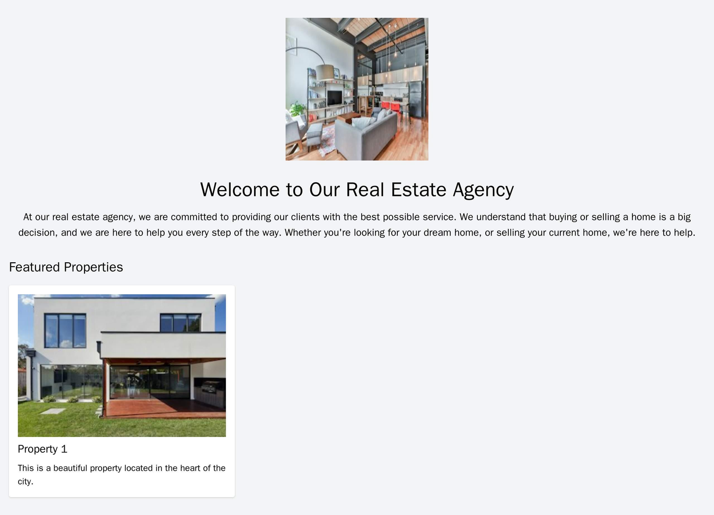 Real Estate Agency: A sophisticated design with a property search bar prominently placed, a modern color palette, a larg Web Template 2387