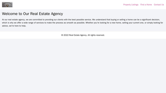 Real Estate Agency: A centrally-aligned logo and a horizontal menu with clear calls-to-action, such as "Property Listing Web Template 3816