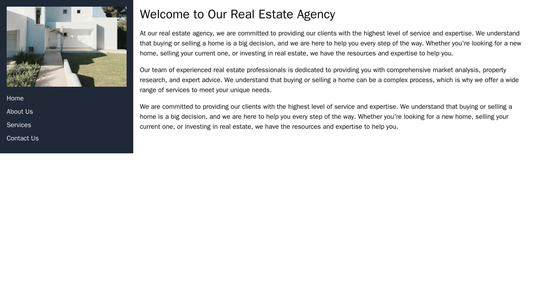 Real Estate Agency: A modern and professional design with a large, centered logo, a monochromatic color scheme, and a si Web Template 3974