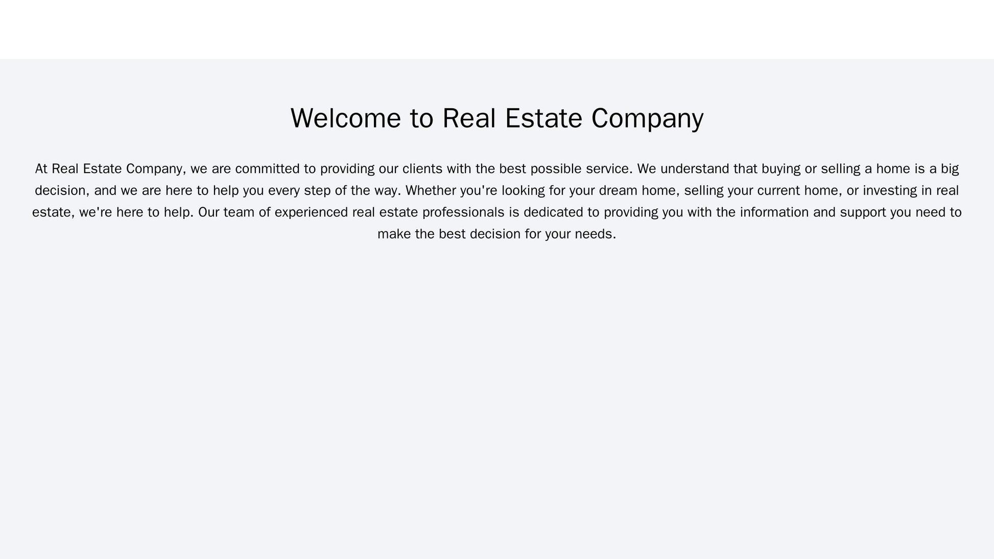 Real Estate Company: A modern and professional design with a top navigation bar, a centered logo, a property search bar, Web Template 3954