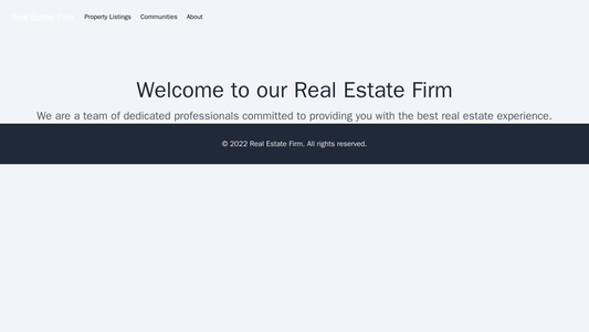 Real Estate Firm Site: A warm, inviting design featuring a large, centered slider displaying images of properties. The t Web Template 4792