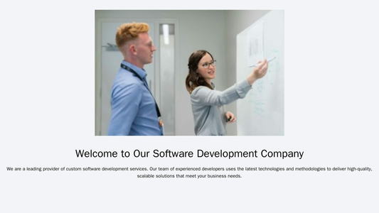 Software Development Company Site: A bright and visually-engaging design with an animation or a video background, the co Web Template 3190