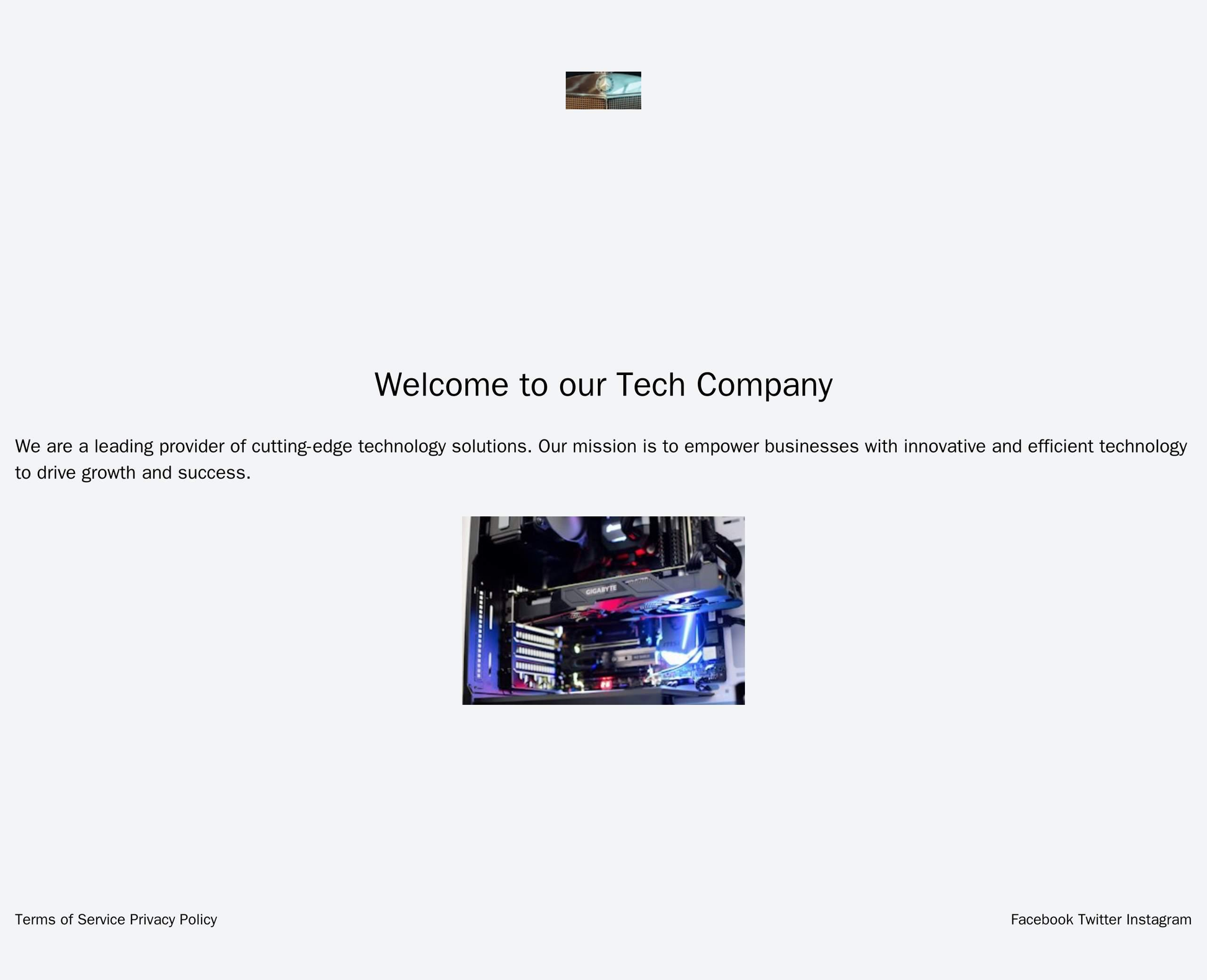 Tech Company: A minimalist design with a centered logo and a large search bar. The navigation menu is hidden behind a ha Web Template 4250