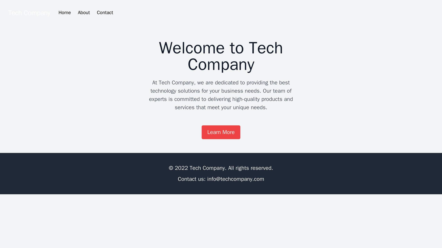 Tech Company Site: A minimalist design with a large background image of a technology product, a top horizontal navigatio Web Template 2349