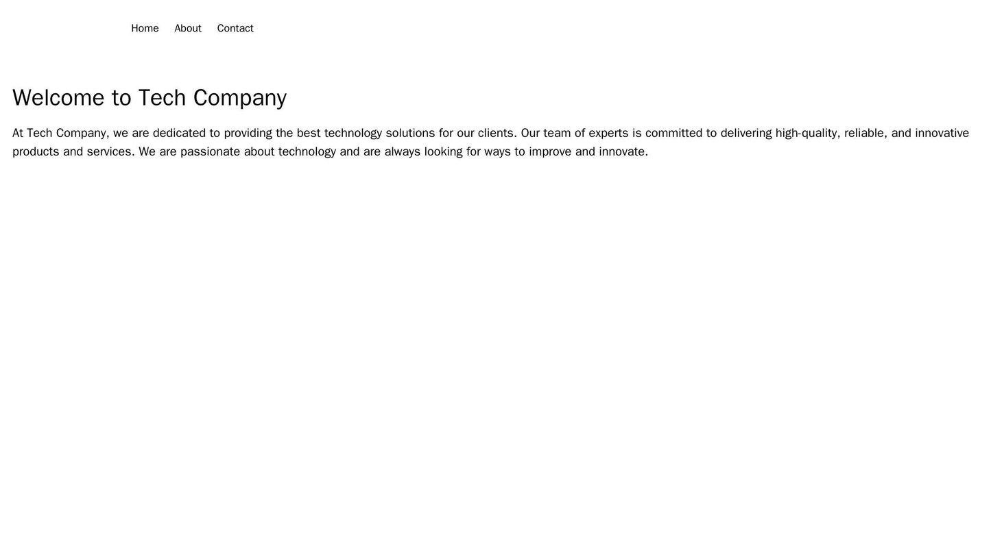 Tech Company Site: A minimalistic design with a centered logo, a horizontal navigation menu at the top, a clean and blan Web Template 3753