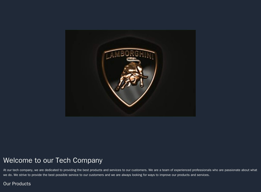 Tech Company Site: A minimalist design with a centered logo and a large, searchable database of products and services. T Web Template 4706