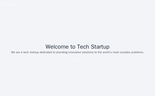 Tech Startup: A minimalist design with a centered logo, hero image, and call-to-action button. The navigation menu is hi Web Template 4573