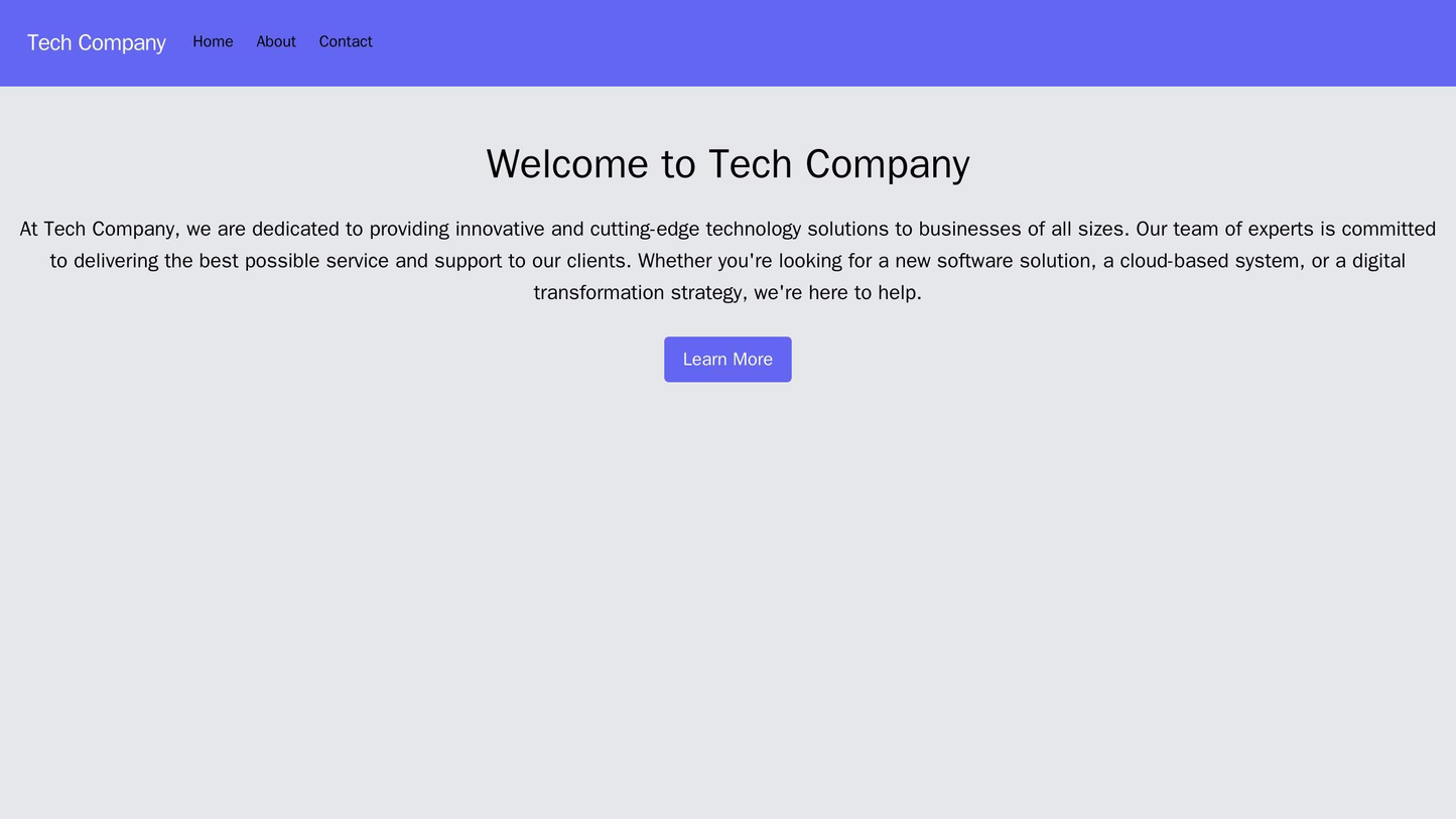 Technology Company: A bold and futuristic design featuring a large, centered company logo with a sleek and minimalistic  Web Template 4862