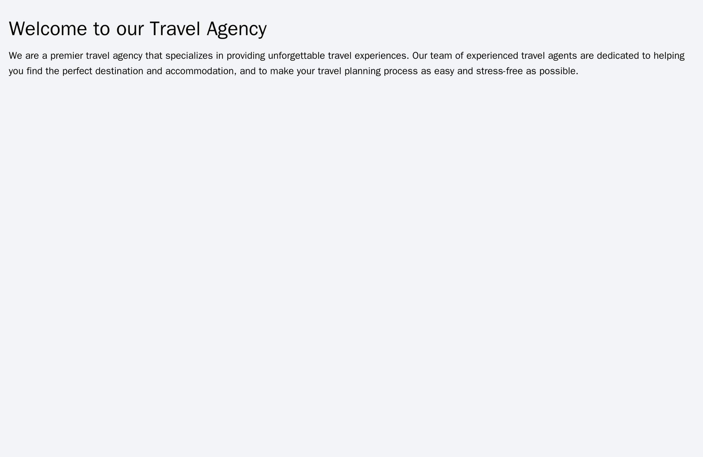 Travel Agency: An engaging and visually stimulating design, featuring a video backdrop, an easy-to-use search and filter Web Template 2064