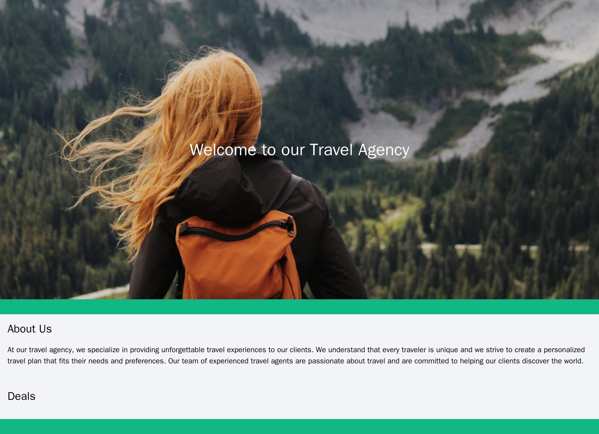 Travel Agency: A rich and visually appeal design with a large hero image of a popular destination, a header with filters Web Template 2285