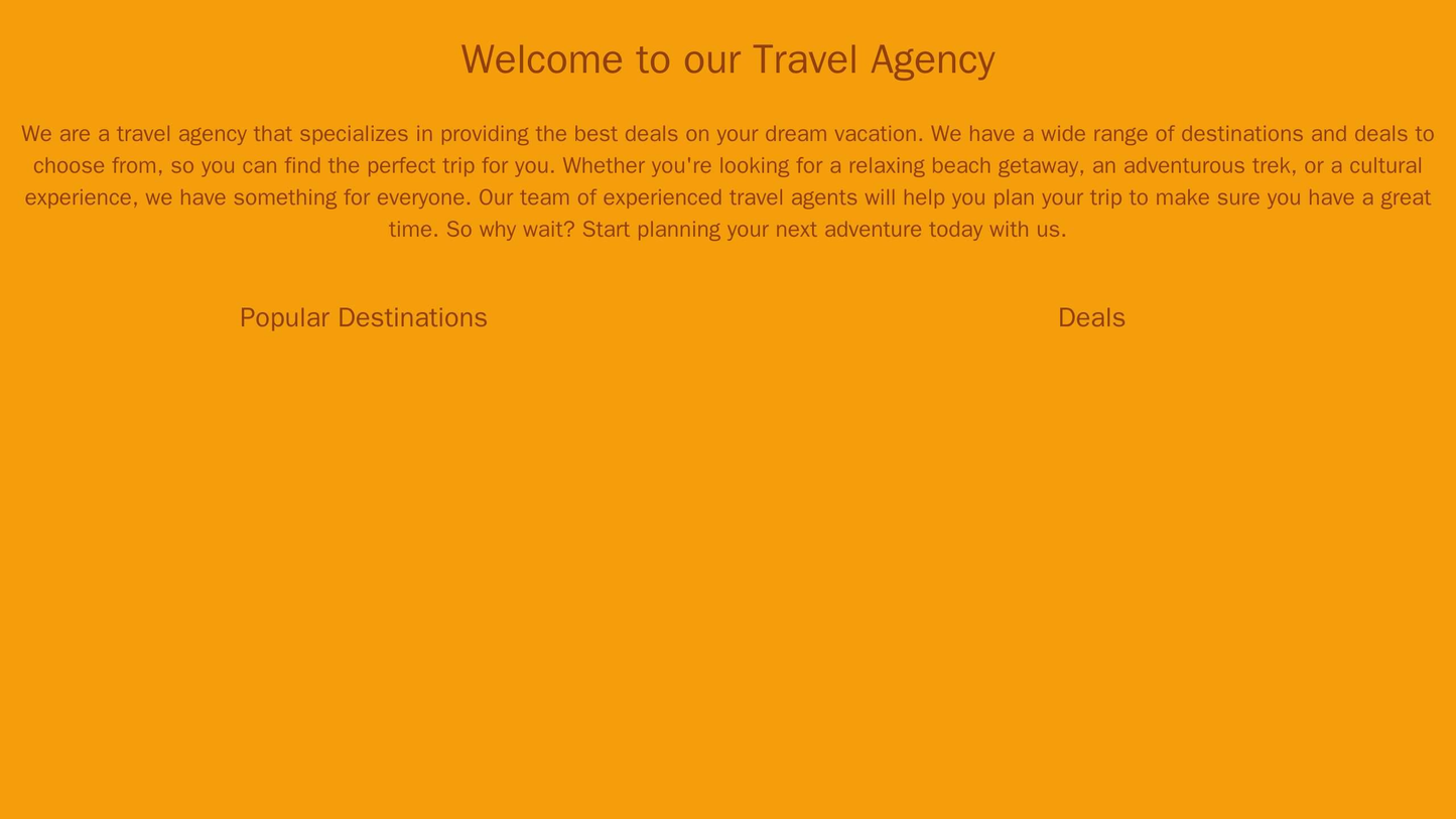 Travel Agency: A multi-column layout with a full-width image header, a search bar, and a menu bar across the top. Sectio Web Template 4098