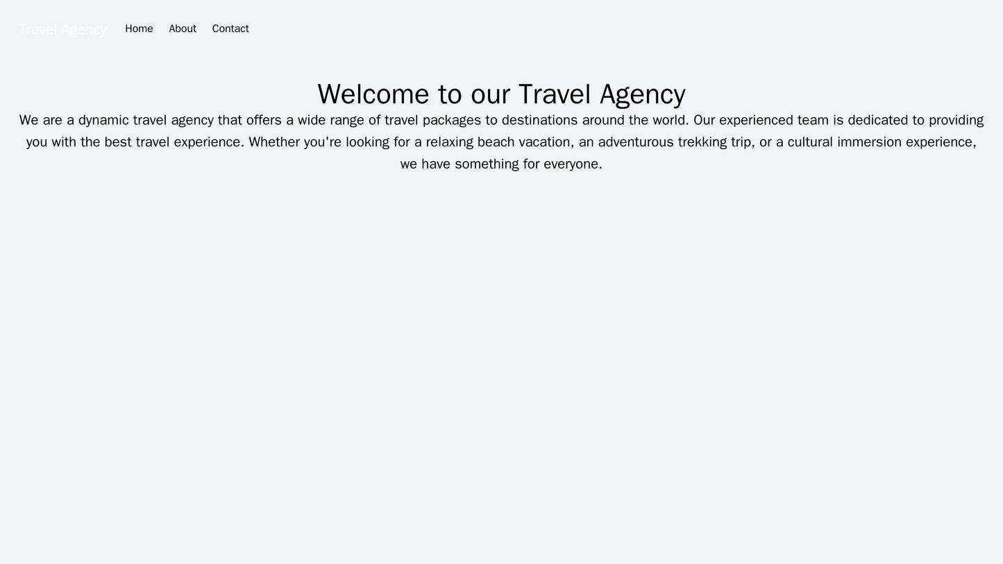 Travel Agency: A dynamic design with a large, full-width slideshow showcasing popular travel destinations, a clear, easy Web Template 4827