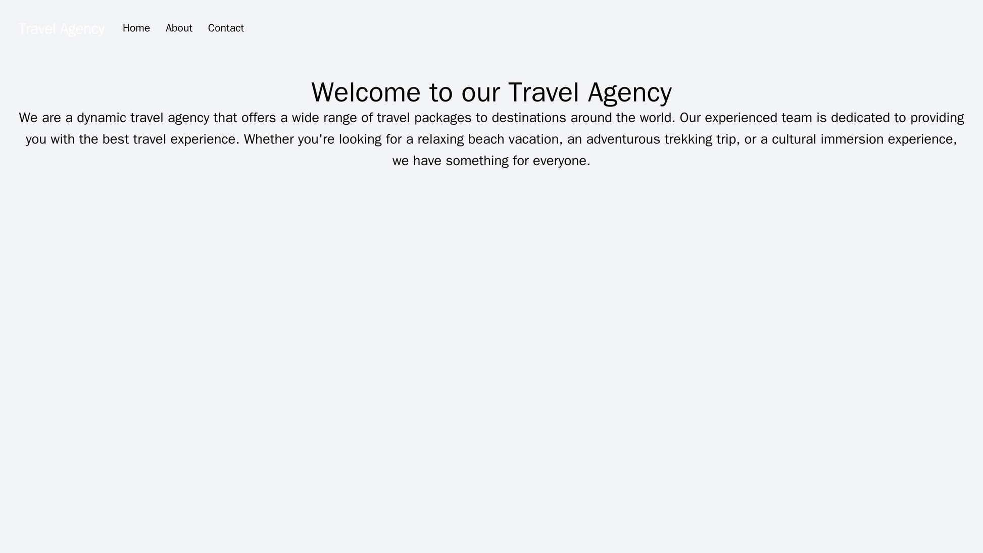 Travel Agency: A dynamic design with a large, full-width slideshow showcasing popular travel destinations, a clear, easy Web Template 4827