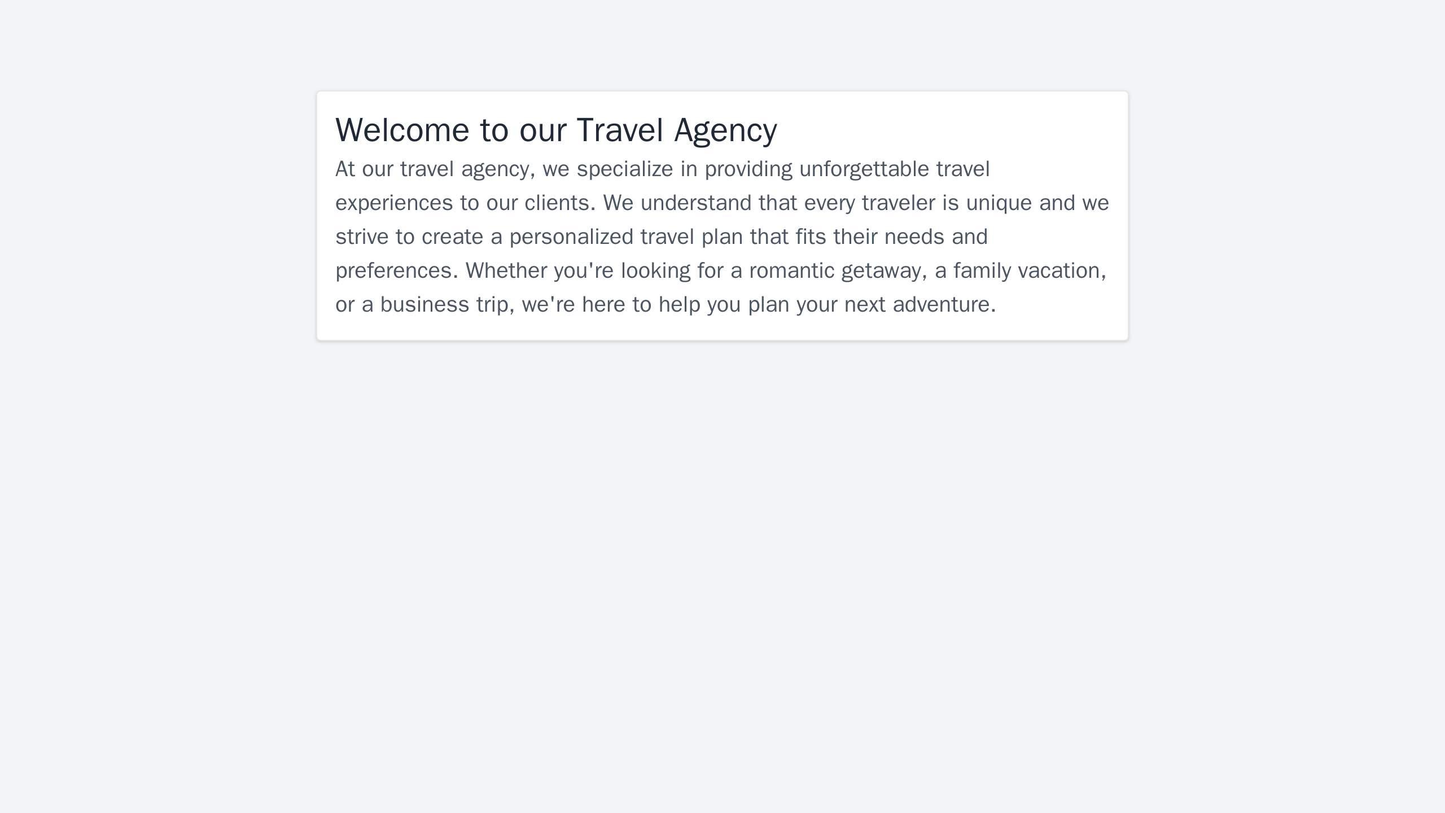 Travel Agency Site: An immersive and inviting design with a full-width header image, a horizontal navigation menu, a con Web Template 4015