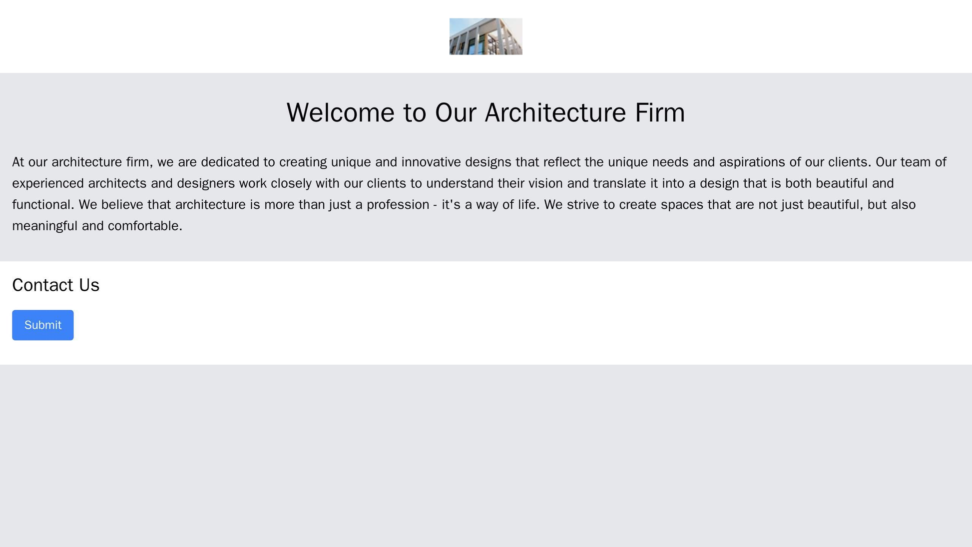 Architecture Firm: A sleek, modern design with a full-screen background image of a building, a top menu bar with a cente Web Template 1403