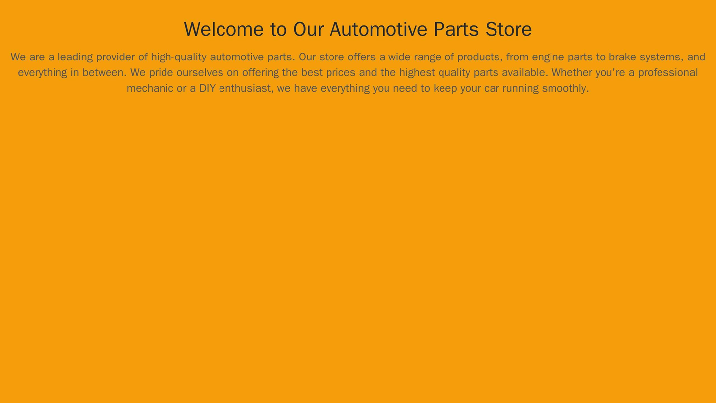 Automotive Parts Store Site: A user-friendly design with a car part search bar, a section for promotions and discounts,  Web Template 1190