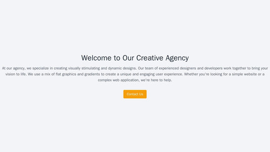 Creative Agency: A dynamic and visually stimulating layout with a full-screen background video or animation. A floating  Web Template 1924