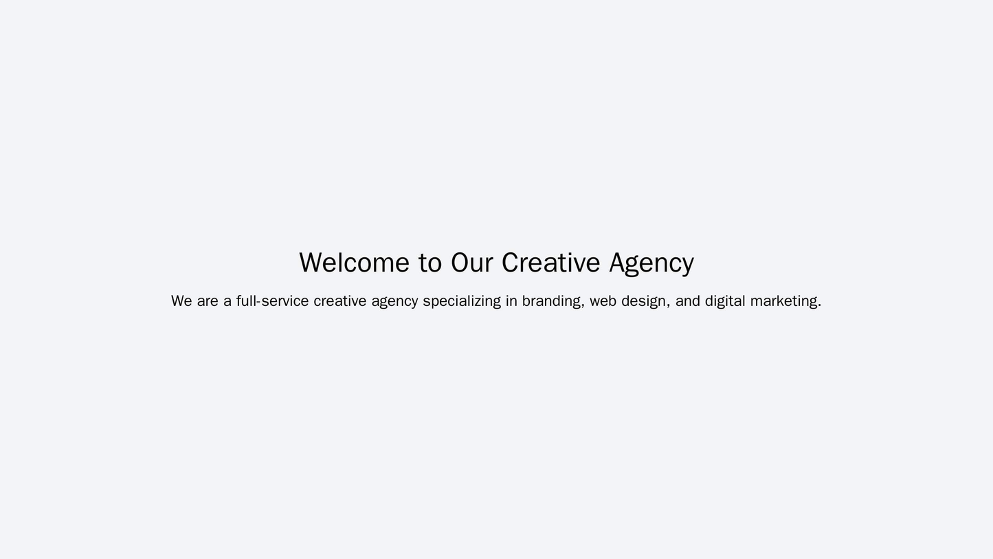 Creative Agency: A visually stimulating design with a dynamic, full-screen opening sequence that introduces the company' Web Template 728