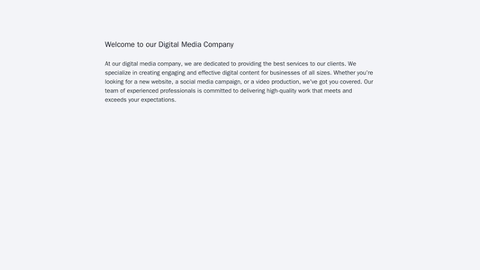 Digital Media Company: A dynamic design with full-width image and videobackgrounds, a centrally positioned logo, a mega- Web Template 1444