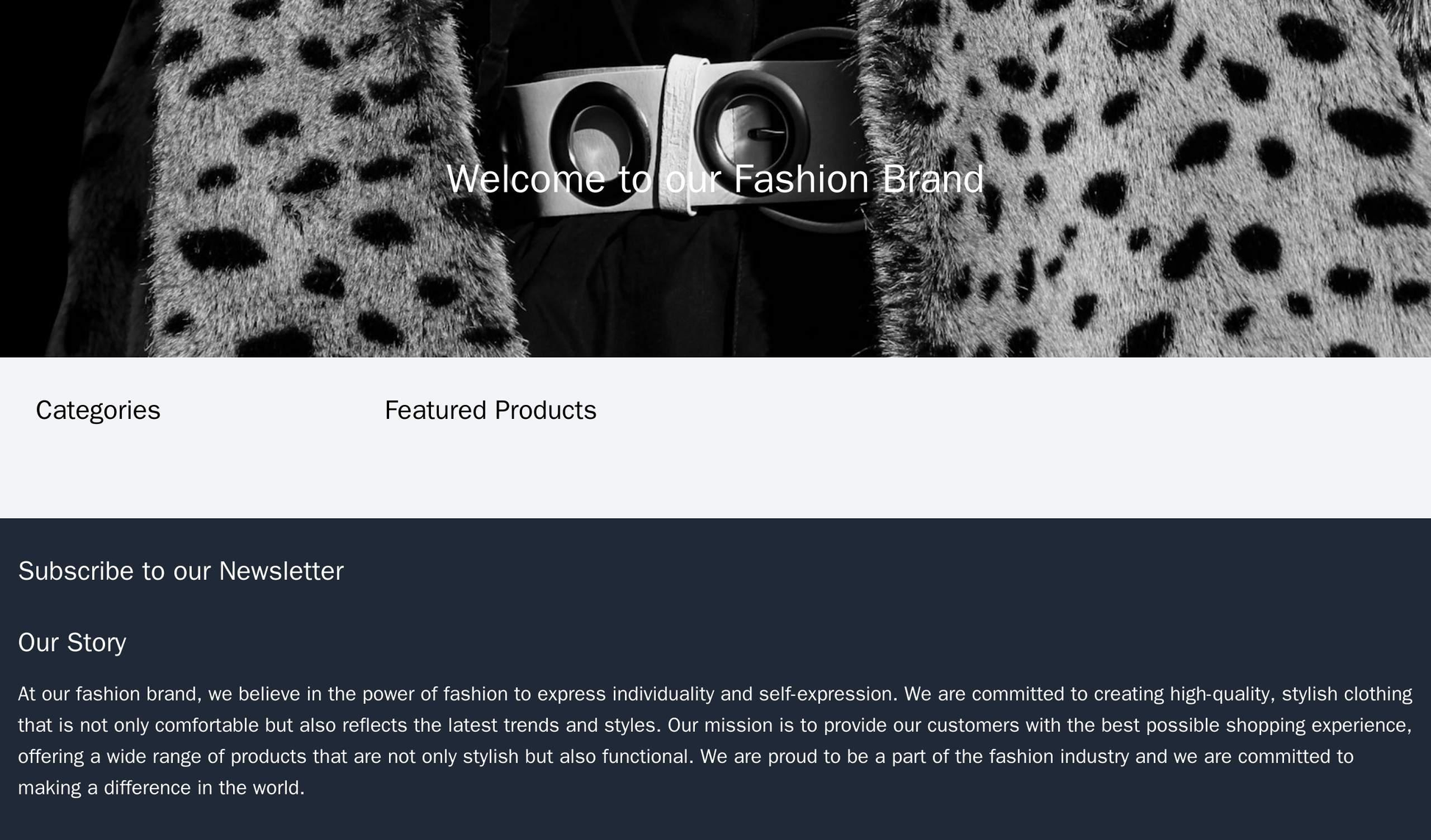 Fashion Brand: A visually stimulating site with a full-width hero image, a sliding carousel for featured products, a sid Web Template 1960