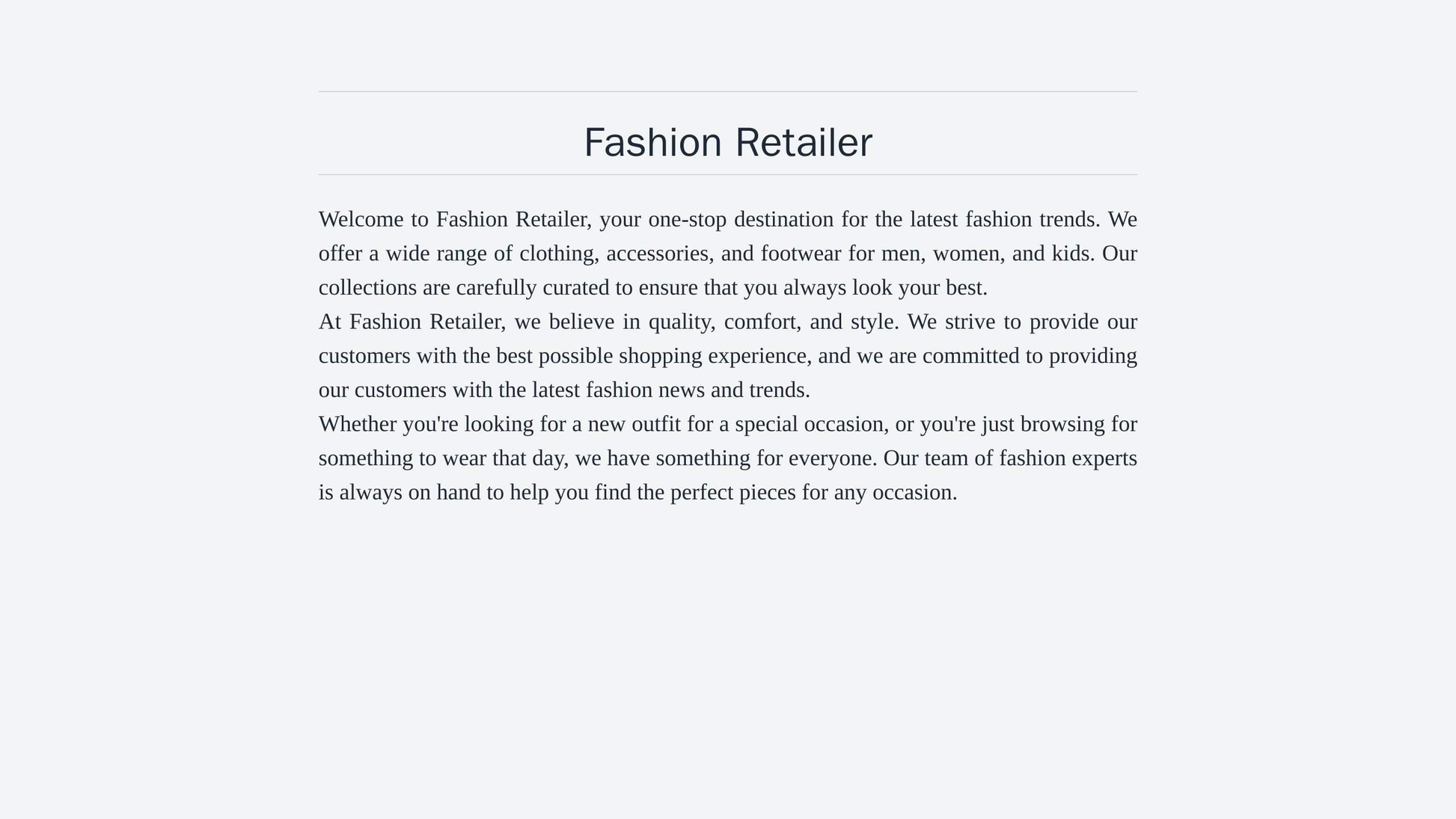 Fashion Retailer: A clean and vibrant design featuring a dominant left sidebar with product categories and images, and t Web Template 311