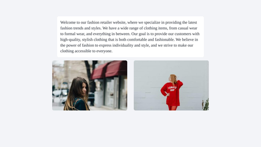 Fashion Retailer: A grid-based layout with large images of clothing and a left sidebar for filters and categories. Use a Web Template 670