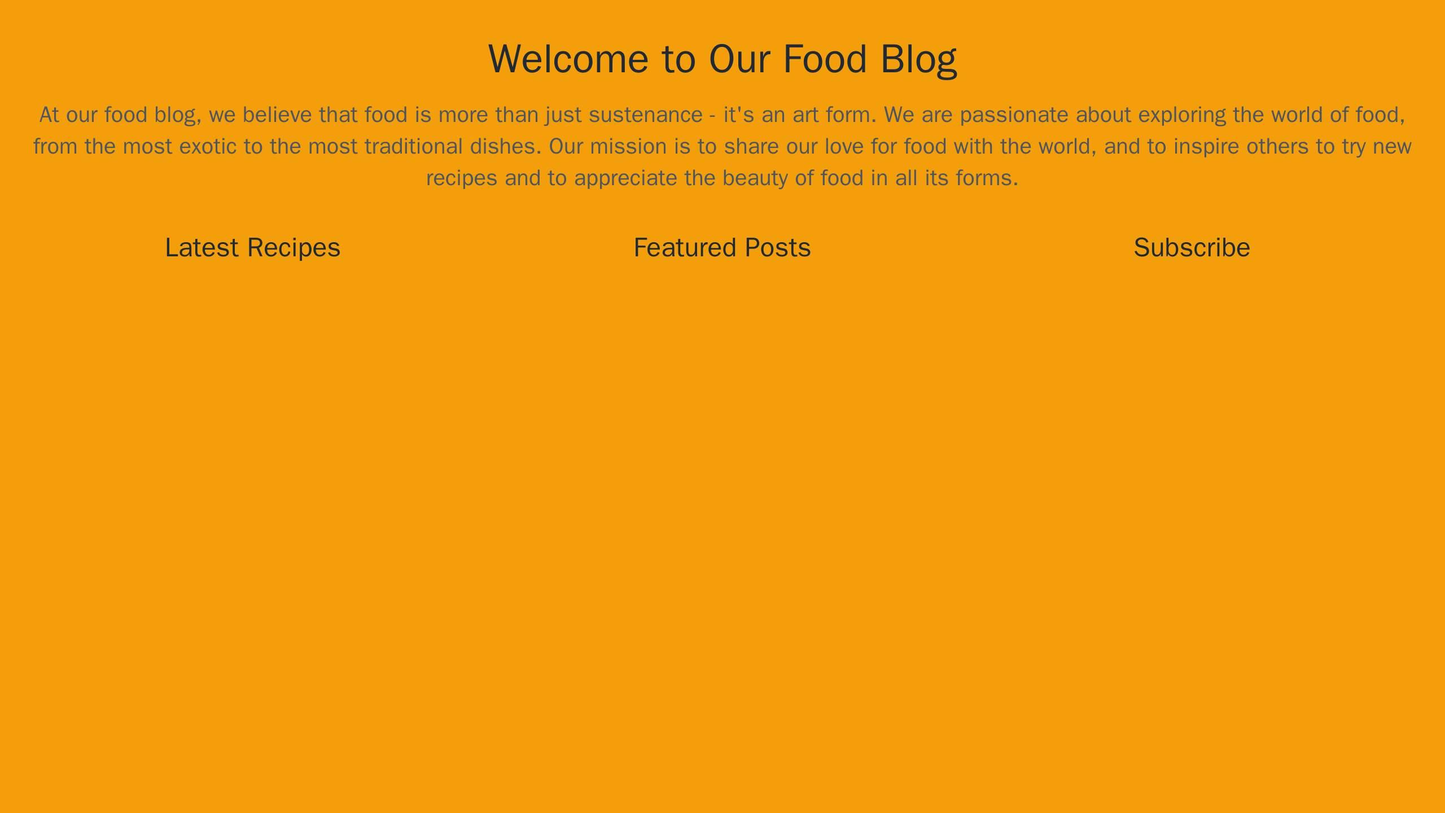 Food Blog Site: A full-width header image of a delicious dish. A left sidebar for recipe categories and search bar. A ri Web Template 1174