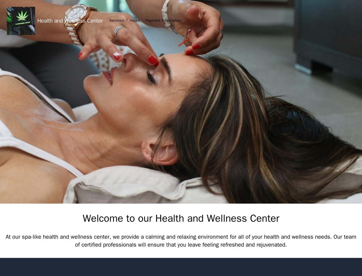 Health and Wellness Center: A calming, spa-like design with a full-width header image, a subtle color scheme, and a clea Web Template 1790