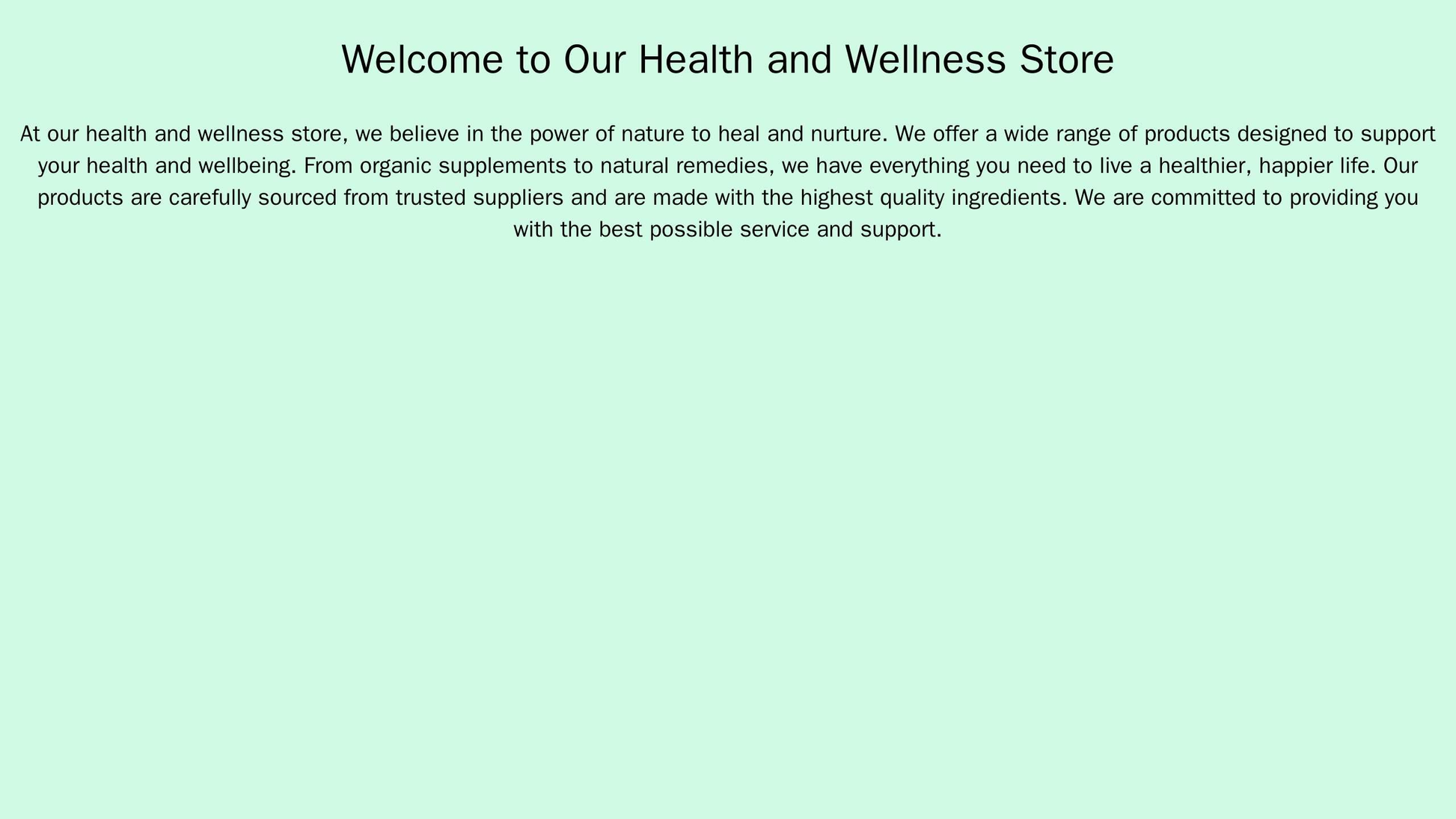 Health and Wellness Store: A clean and modern design with a full-width banner featuring products, a sidebar with a compr Web Template 1344