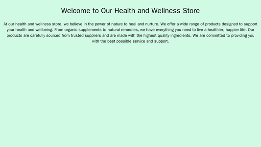 Health and Wellness Store: A clean and modern design with a full-width banner featuring products, a sidebar with a compr Web Template 1344