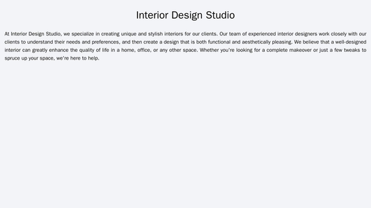 Interior Design Studio: A website with a right sidebar displaying a blog or latest news updates, a centered logo, and a  Web Template 1327