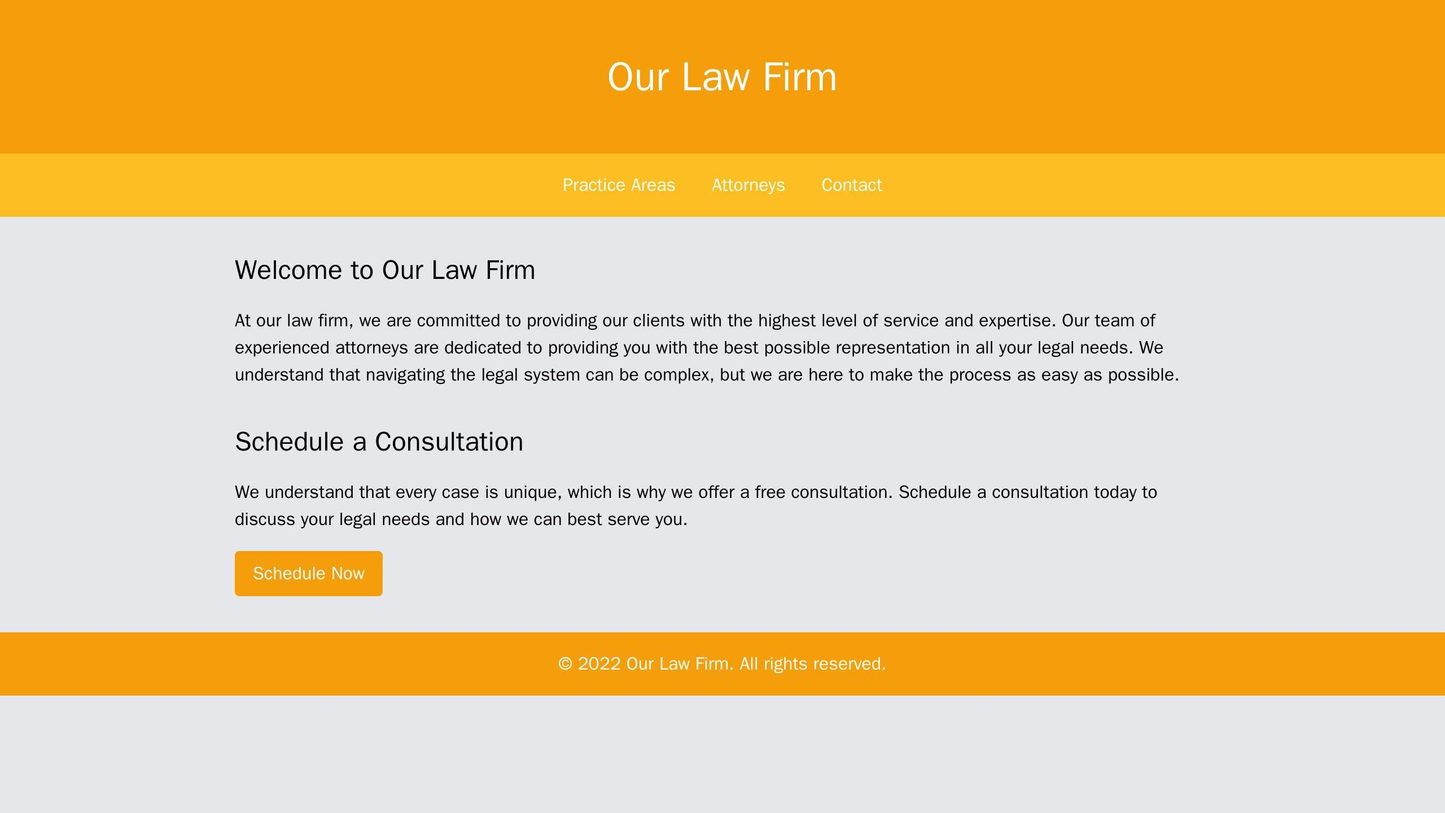 Law Firm Website: A traditional layout with a centered logo in a staid, professional color scheme. A navbar with clearly Web Template 1793