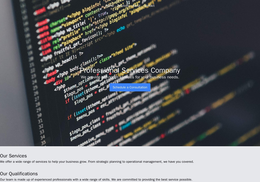 Professional Services Company: A sophisticated design with a centered logo, a top primary navigation menu, and a muted c Web Template 188
