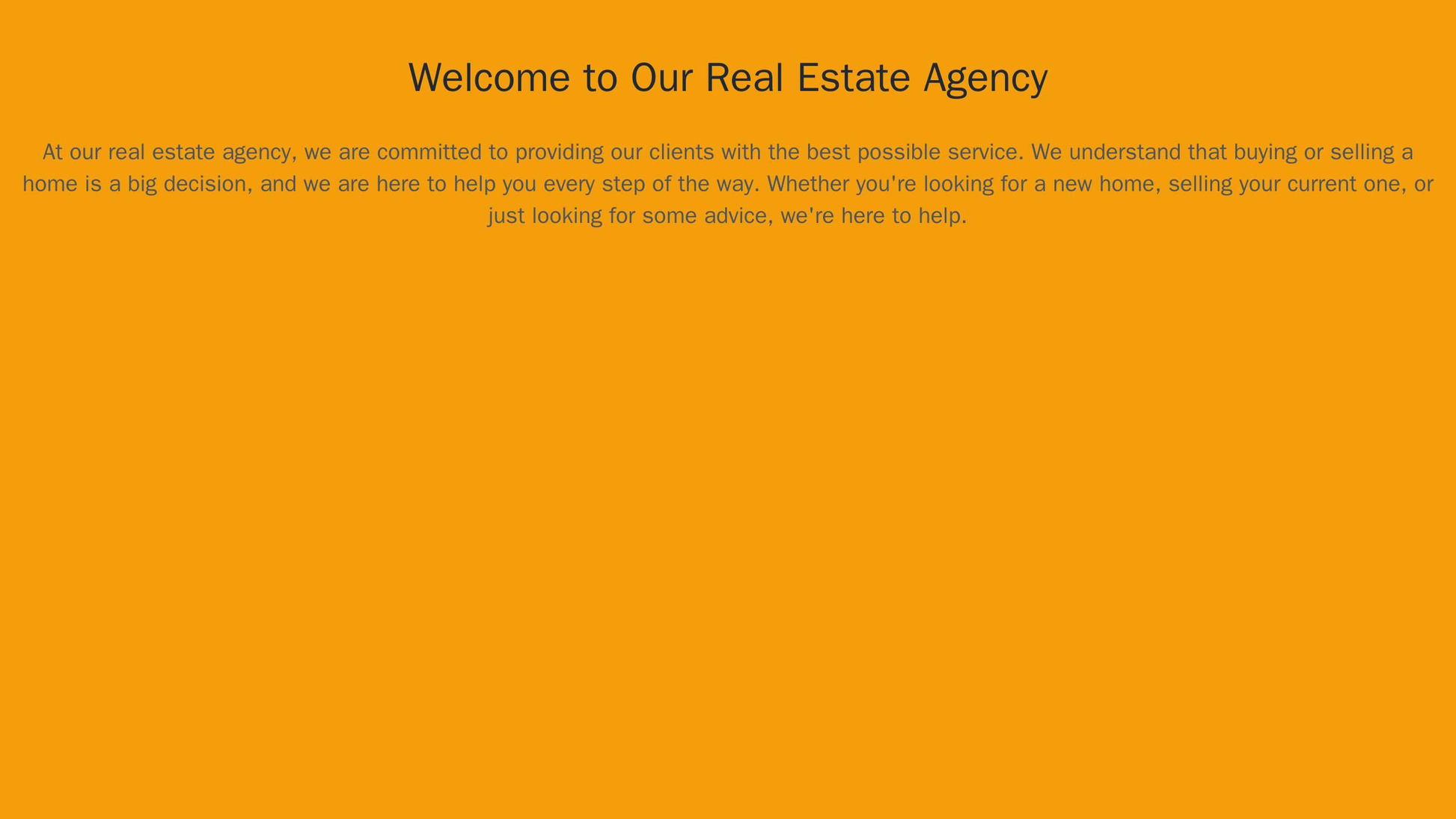 Real Estate Agency: An open, inviting design, consisting of a full-screen slideshow showcasing properties, a large call- Web Template 1388