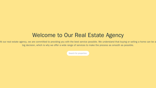 Real Estate Agency: A clean and professional design with a prominent search bar and a centrally aligned logo. The color  Web Template 725