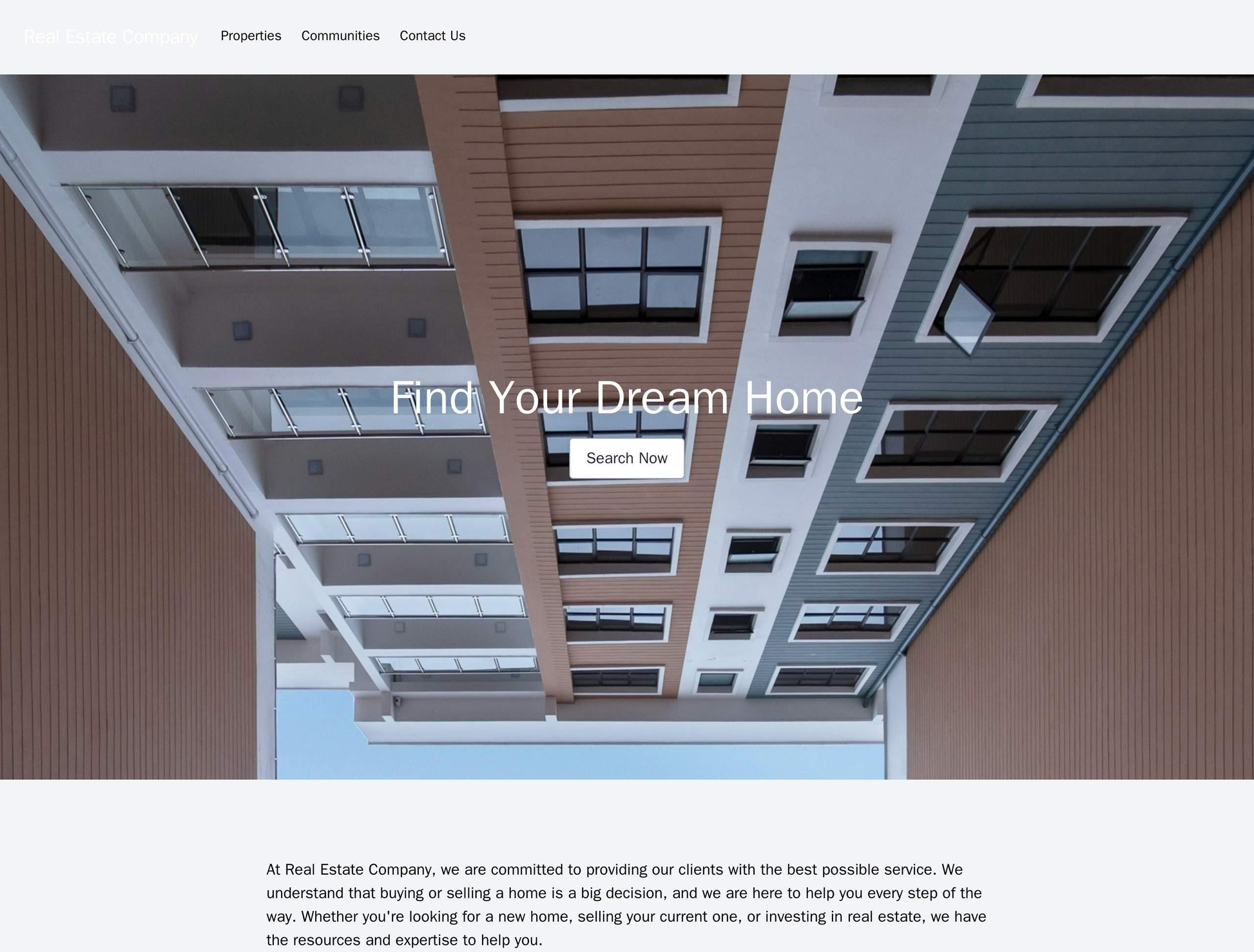 Real Estate Company Website: A sleek and modern design featuring a centered logo, a top navigation bar with links like " Web Template 1746