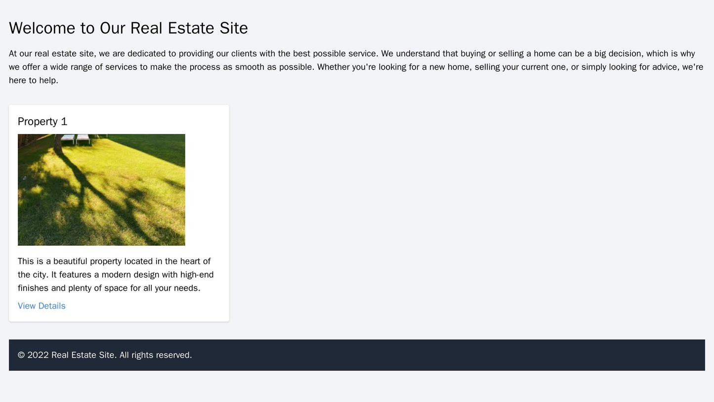 Real Estate Site: A full-screen image of a beautiful property with a prominent search bar and a call-to-action button fo Web Template 145