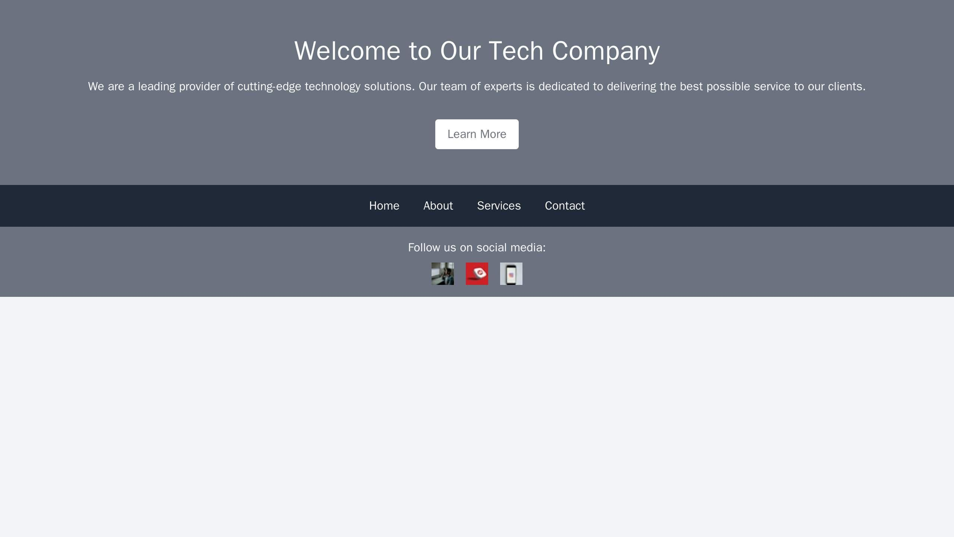 Tech Company: A minimalist design with a large, centered hero image and call-to-action button. Side navigation menu and  Web Template 1340