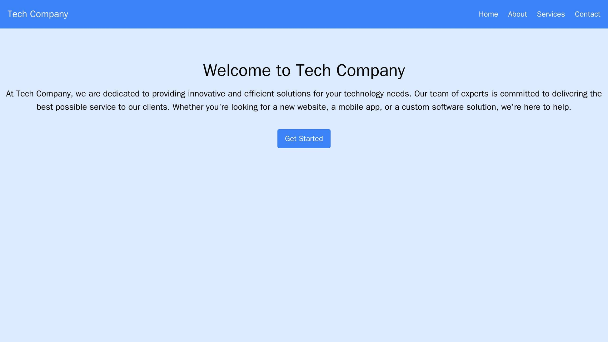 Tech Company: A minimalist design with a full- width image background, a floating navigation bar, and a centrally aligne Web Template 1502