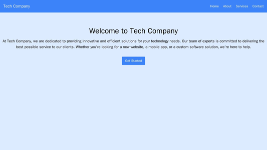 Tech Company: A minimalist design with a full- width image background, a floating navigation bar, and a centrally aligne Web Template 1502