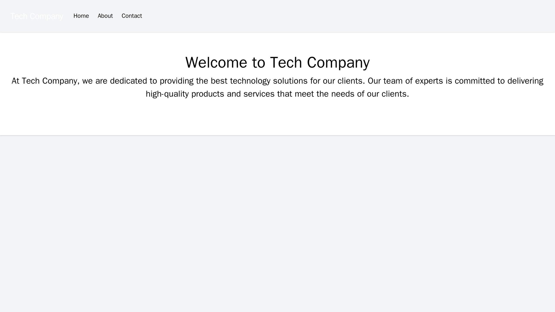 Tech Company: A minimalistic design with a centered logo, a bold and simple color palette, a hamburger menu for the main Web Template 1966