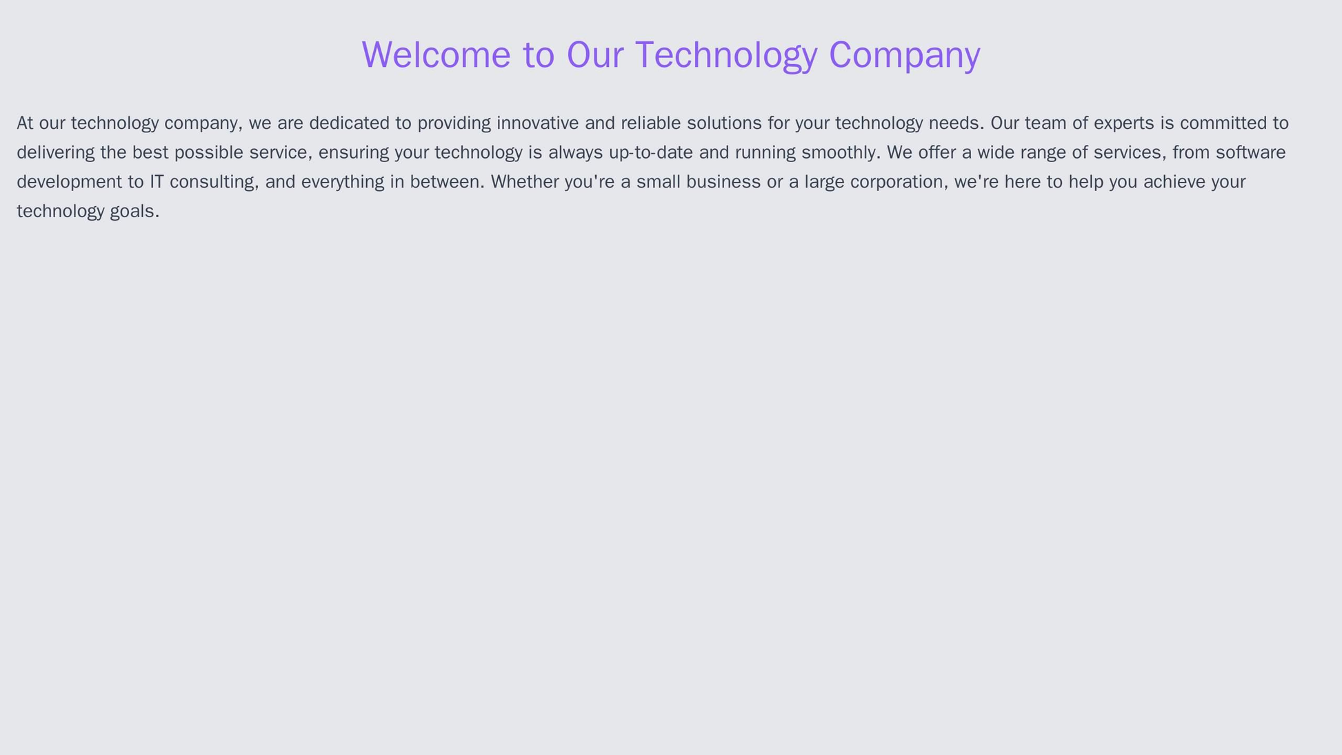 Technology Company: A sleek and modern design with a full-width header image, a floating navbar, and a diagonal layout f Web Template 373