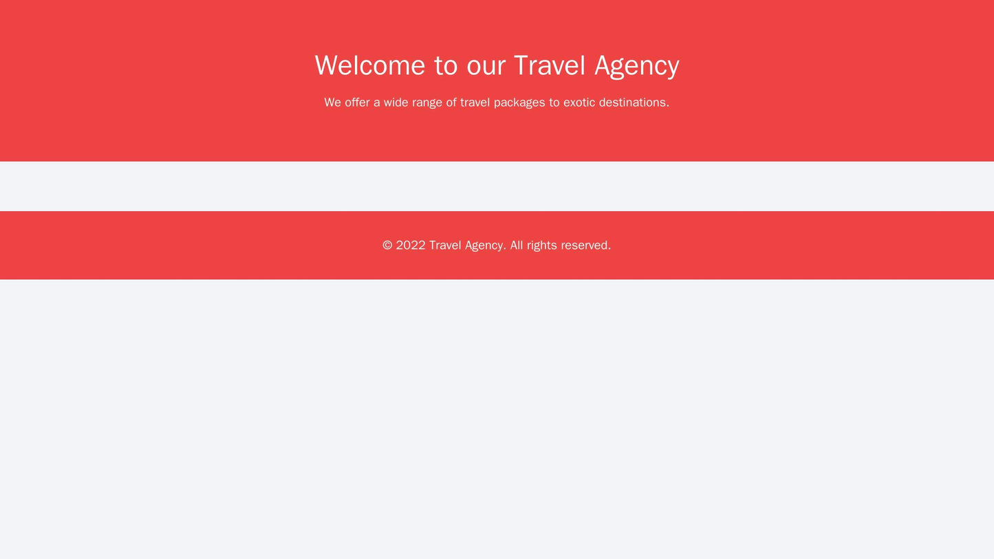 Travel Agency: A colorful and inviting design with a dynamic slideshow of destinations, a bold call-to-action button, an Web Template 1420