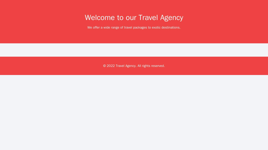 Travel Agency: A colorful and inviting design with a dynamic slideshow of destinations, a bold call-to-action button, an Web Template 1420