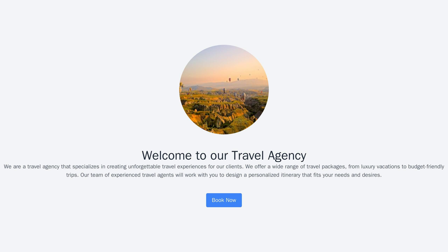 Travel Agency: A visually captivating layout with a full-width background image of a beautiful travel destination, and a Web Template 842