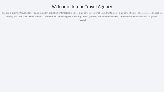 Travel Agency Site: A full-width banner image of a scenic travel destination. A search bar and two-column layout for des Web Template 1172